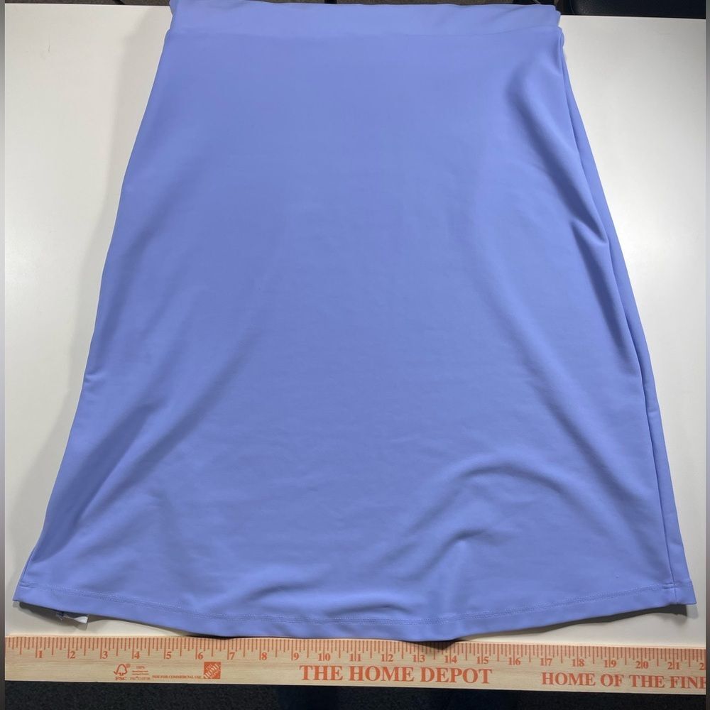 Athletic Dress W/ S Periwinkle Blue Zip Front Nwot - Picture 13 of 13